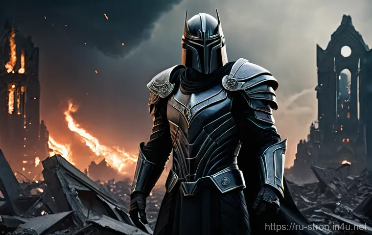 슈퍼트론의 주요 악당 캐릭터 심리 분석 - **Prompt for "The Ideologue (Zeroth)"**:
    A powerful and imposing figure, Zeroth, stands amidst t...