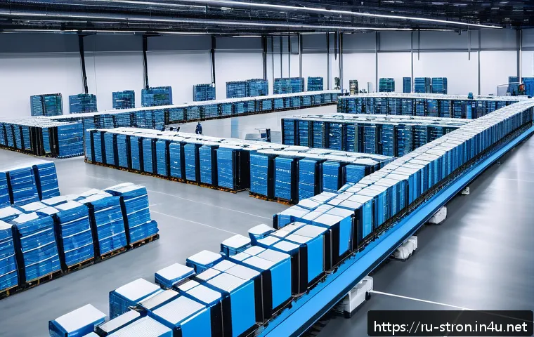 슈퍼트론 유통 플랫폼과 주요 파트너사 - A modern digital distribution center bustling with activity, showcasing diverse professionals collab...